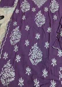 Fully Cutwork Lucknowi Plazopair