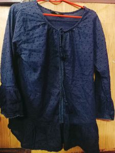 Navy Blue Top From MAX