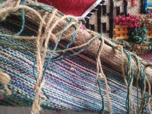 Handwoven Landscape Tapestry