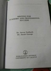 Writing For Academic And Professional Success