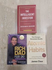 Atomic Habits + Rich Dad + Intelligent Investors