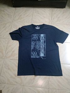 Navy Blue Graphic Tee