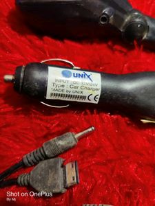 Mobile Charger For Car &amp; MP3