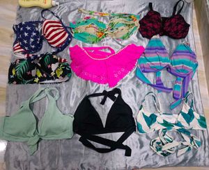 Combo Of 9 Bikini Tops