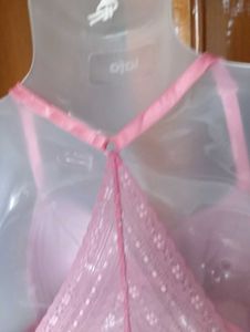 Pink bralette