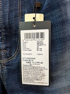 Flying Machine Men&#39;s Blue Denim Jeans