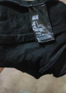 Black Lace Trim Panties - Size L. Most Comfortable