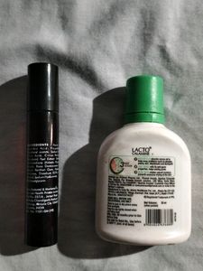 Lacto Calamine Face Lotion.  And.   The Love Co.Vitamin C Rollon Serum