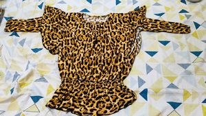 Cheetah Print Top