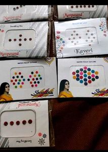 Assorted Bindi Sets(set of 18)