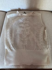 ZARA LACE KNIT TOP