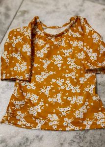 Cute Floral Kids Clothing Set