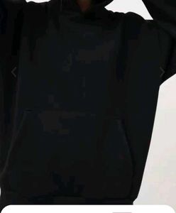 Black Oversized Hoodie