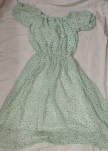 Cute Green Dress /Frock