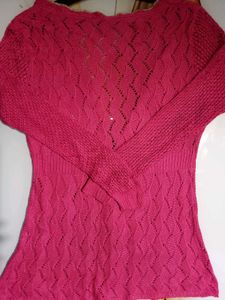 Pink Knit Sweater