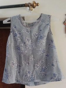 Floral Sleeveless Top