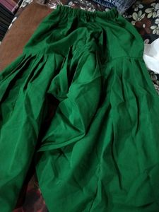 White Kurti with Mirror Work