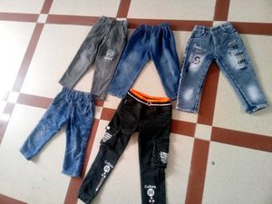 Kids Jeans Bundle - 5 Pairs!