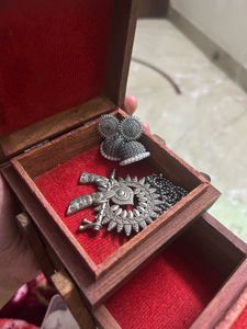 Oxidized Silver Jewelry Set