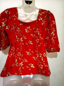 🎊Buy 1, Get 1 Free🎁32"-34" Floral Print Top