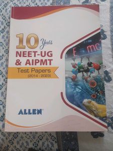 NEET-UG & AIPMT Test Papers
