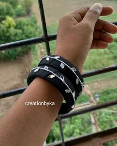 Black Bangle Set