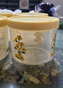 NEW -Set of 6 Kitchen Storage Containers