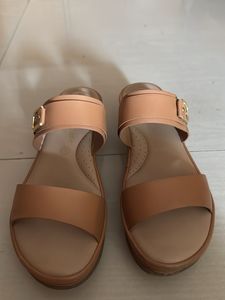 Bata Comfit Tan Casual Sandals