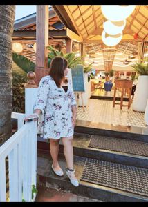 Floral Wrap Dress