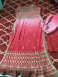 Straight cut Kurti With Plazo Pant