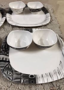 Century Dinnerware 4 plates, 8 bowls