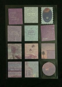 Purple Aesthetic Sticker Set 50/- per piece
