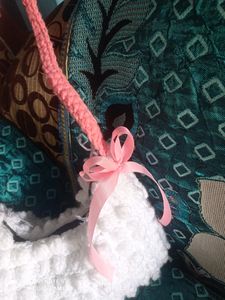 Crochet Popcorn Beg