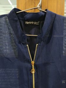 Blue Net Shrug
