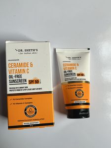 Dr Sheth’s Ceramide And Vitamin C sunscrenn