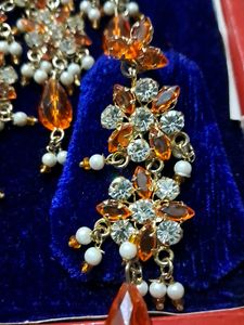 Orange Jewelry Set