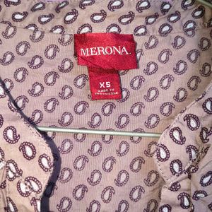 Paisley Print Top