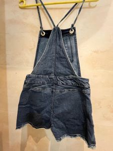 Denim Overalls Romper
