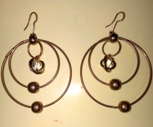 Boho Chic Hoop Earrings