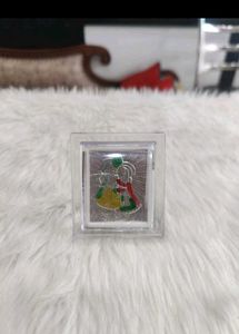 Silver Plated Radha Krishna Frame