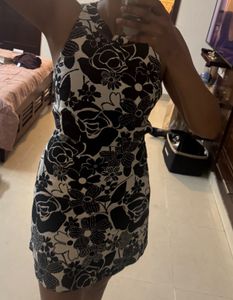 Zara Floral Print Mini Dress
