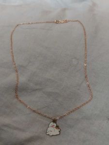 Bunny Pendant Necklace