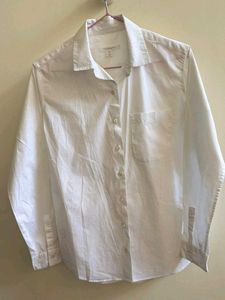 White Button-Down Shirt
