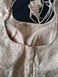 Elegant Gold Blouse