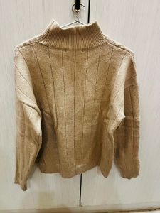 Stylish Knit Turtleneck Sweater