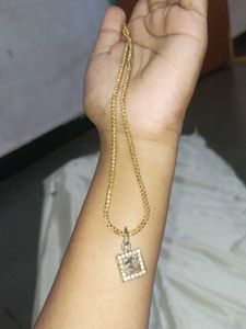 Ohm Gold Plated Chain