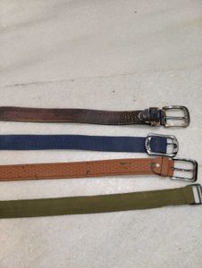 Combo offer : Assorted Belts - Set of 4