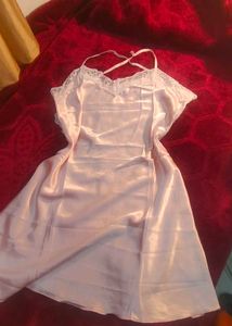 Urbanic Pink Satin babydoll