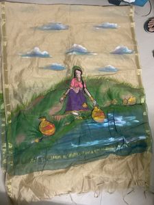 Hand Painted Dupatta