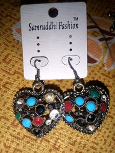 Oxidised Earrings